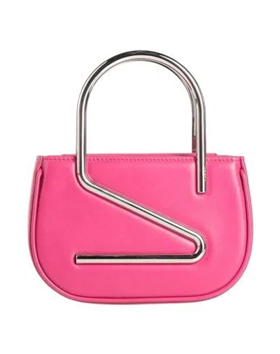 Yuzefi Woman Handbag Fuchsia Size - Leather In Pink