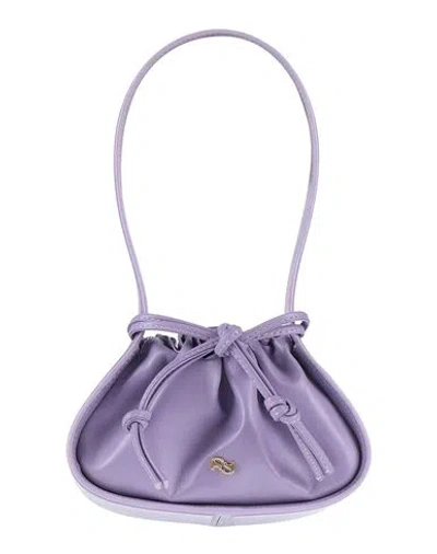 Yuzefi Woman Handbag Purple Size - Leather