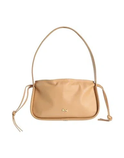 Yuzefi Woman Handbag Sand Size - Leather
