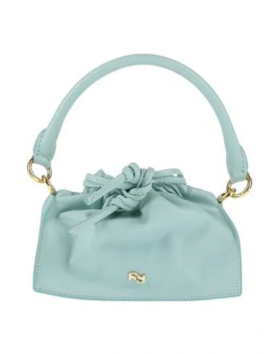 Yuzefi Woman Handbag Turquoise Size - Textile Fibers