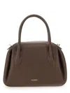 Yuzefi Women's Mini Oyster Bag In Dark Brown