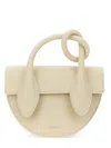 Yuzefi Pretzel Tote Bag In Cream