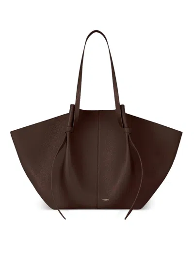 Yuzefi Xl  Tote Bag In Brown