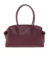 Yuzefi Zipper Shoulder Bag In Red