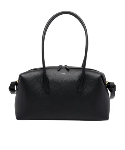 Yuzefi Zippered Handbag In Black