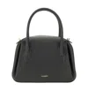 Yuzefi Zippered Shoulder Bag In Black