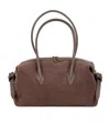 Yuzefi Zippered Shoulder Bag In White