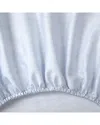 Yves Delorme 300 Thread Count Eclipses Fitted Sheet In Blue