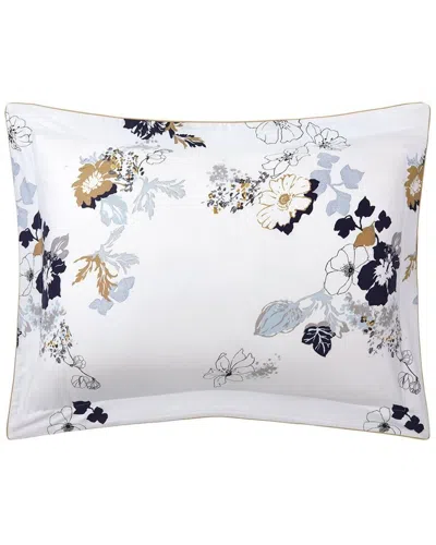 Yves Delorme 300 Thread Count Eclipses Sham In White