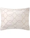 Yves Delorme 300 Thread Count Palazzo Sham In Brown
