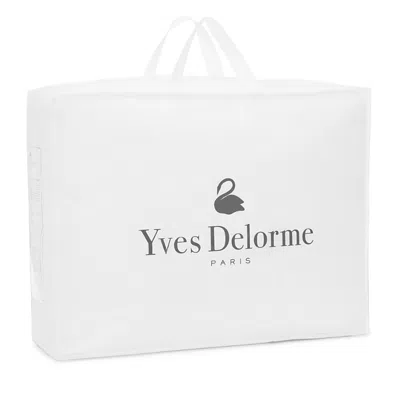 Yves Delorme All Season Down Comforter, Queen In White
