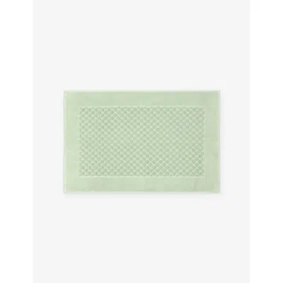 Yves Delorme Étoile Cotton Bath Towel 70 X 140cm In Green