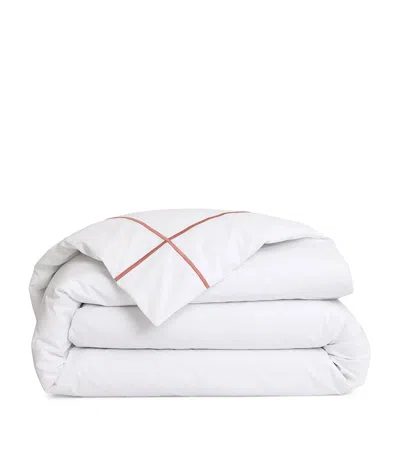 Yves Delorme Athena Duvet Cover In White