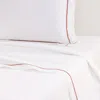 Yves Delorme Athena Flat Sheet, Full/queen In White