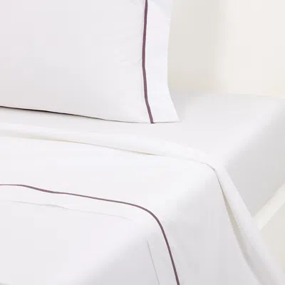 Yves Delorme Athena Flat Sheet, Full/queen In Iris