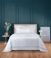 Yves Delorme Athena Iris King Oxford Pillowcase In Purple