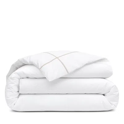 Yves Delorme Athena Loutre Duvet Cover, Full/queen In White