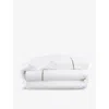Yves Delorme Pierre Athena Pierre King Cotton Duvet Cover In Pierre
