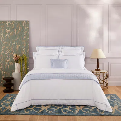 Yves Delorme Athena Pillowcase, King In Celeste