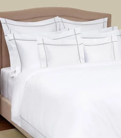 Yves Delorme Athena Platine Boudoir Pillowcase In White