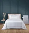 Yves Delorme Athena Santal Flat Sheet In White