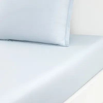 Yves Delorme Batiste Fitted Sheet, King In Blue