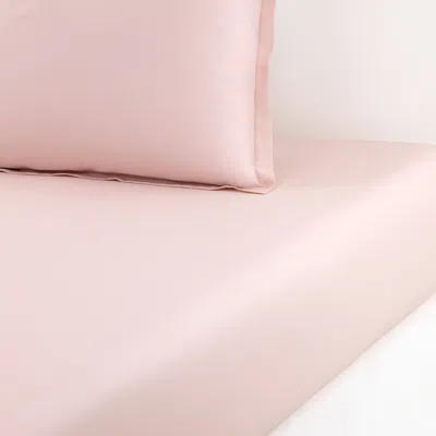 Yves Delorme Batiste Fitted Sheet, King In Pink