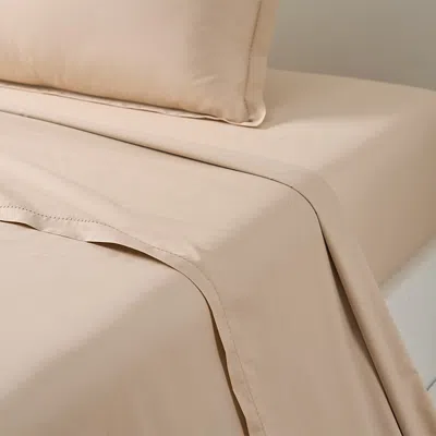 Yves Delorme Batiste Flat Sheet, Queen In Neutral