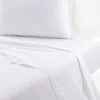 Yves Delorme Batiste Flat Sheet, Queen In White