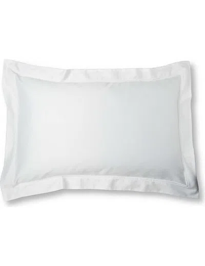 Yves Delorme Blanc Triomphe Cotton Pillowcase Standard In Blanc (white)