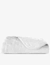Yves Delorme Blanc Triomphe Cotton-sateen Bedcover Super King In Blanc