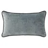 Yves Delorme Boromee Fjord Decorative Pillow, 13 X 22 In Gray
