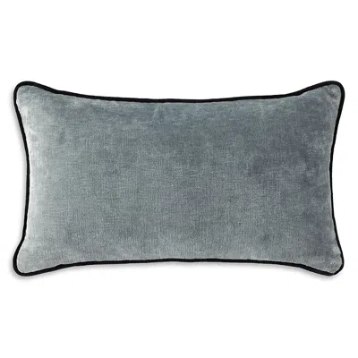 Yves Delorme Boromee Fjord Decorative Pillow, 13 X 22 In Gray