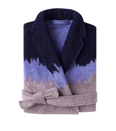 Yves Delorme Brume Bathrobe In Multi
