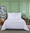Yves Delorme Cotton Athena Oxford Pillowcase In Green