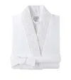 Yves Delorme Cotton Festons Bathrobe In White