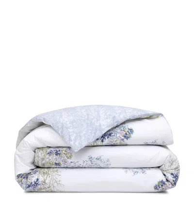 Yves Delorme Cotton Lande  Duvet Cover In White