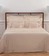 Yves Delorme Couture Cotton Adagio Fitted Sheet In Beige