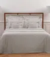 Yves Delorme Couture Cotton Adagio Fitted Sheet In Beige