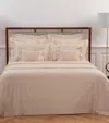 Yves Delorme Couture Cotton Adagio King Fitted Sheet In Beige