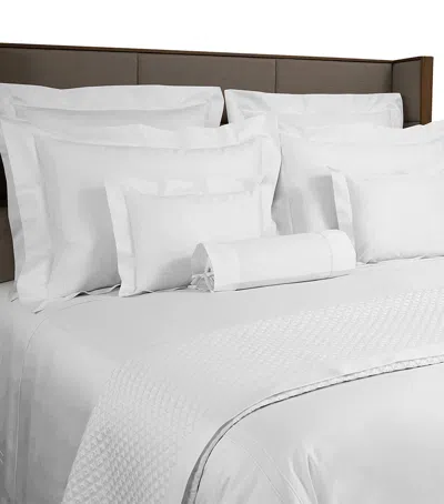 Yves Delorme Couture Cotton Adagio Oxford Pillowcase In White