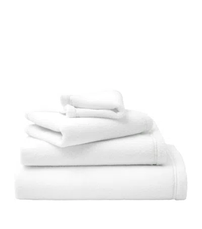 Yves Delorme Couture Duetto Blanc Hand Towel In White