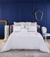 Yves Delorme Couture Haussmann Brume Double Duvet Cover