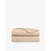 Yves Delorme Dune Triomphe Organic Cotton-sateen Bedcover In Dune