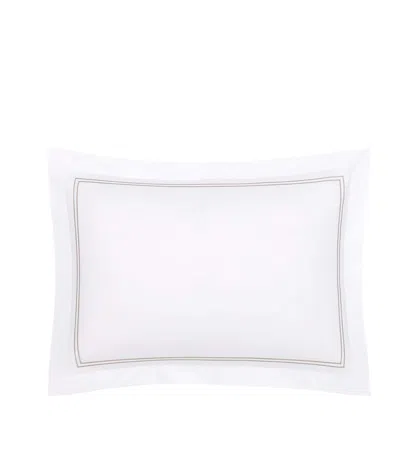 Yves Delorme Duo  Oxford Pillowcase In White