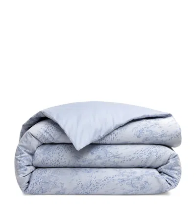Yves Delorme Ecumes King Duvet Cover In Blue
