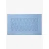 Yves Delorme Etoile Azur Textured-design Organic-cotton Bath Mat 55cm X 90cm