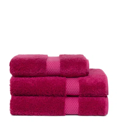 Yves Delorme Etoile Guest Towel In Pink