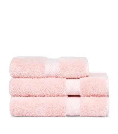 Yves Delorme Etoile Guest Towel In Pink