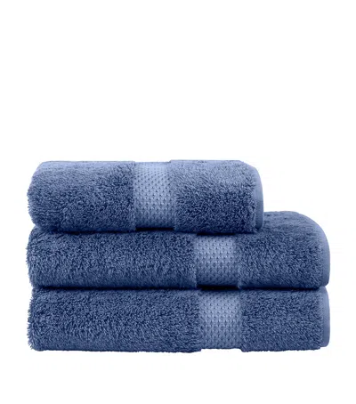 Yves Delorme Etoile Hand Towel In Blue
